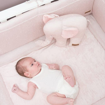 Baby's Only Boxkleed Sparkle Melee Goudmint 75x95cm koop je bij Babywinkel