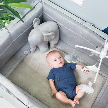 Baby's Only Boxkleed Sparkle Melee Goudmint 75x95cm koop je bij Babywinkel