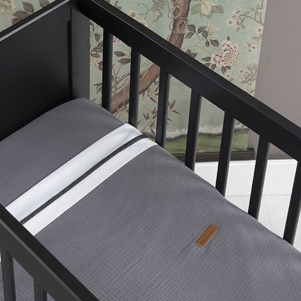 Baby's Only Dekbedovertrek Breeze Khaki 100x135cm koop je bij Babywinkel