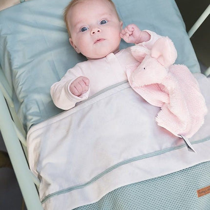 Baby's Only Dekbedovertrek Classic Mint 100x135cm koop je bij Babywinkel