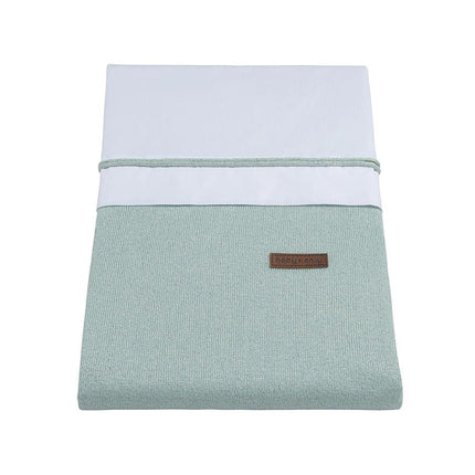 Baby's Only Dekbedovertrek Sparkle Melee Goudmint 100x135 cm koop je bij Babywinkel