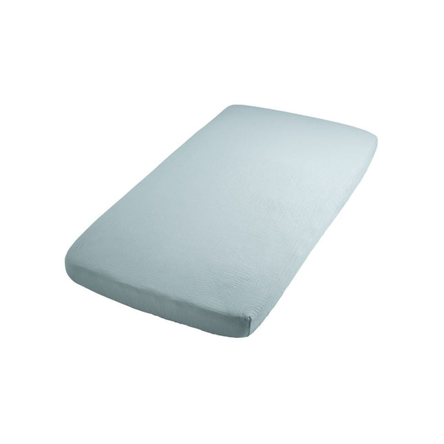 Baby's Only Hoeslaken Fresh Misty Blue 40x80cm koop je bij Babywinkel