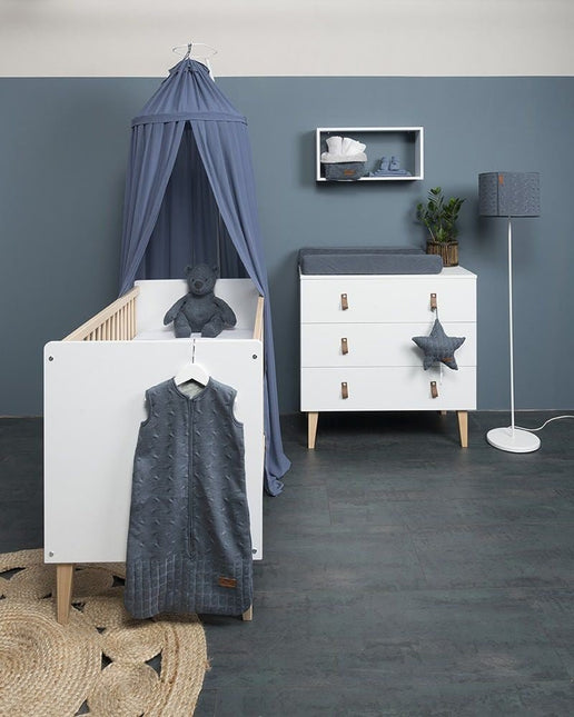 Baby's Only Lampenkap Babykamer Cable Granit 30cm koop je bij Babywinkel