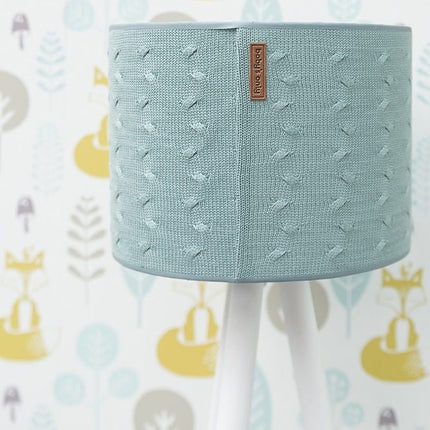Baby's Only Lampenkap Babykamer Cable Mint 30cm koop je bij Babywinkel