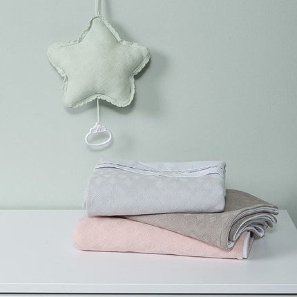 Baby's Only Ledikantdeken Chenille Reef Dusty Grey koop je bij Babywinkel
