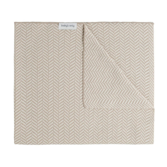 Baby's Only Ledikantdeken Dawn Beige 100x135cm koop je bij Babywinkel