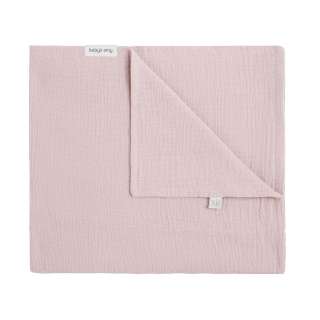 Baby's Only Ledikantdeken Fresh Oud Roze 100x135cm koop je bij Babywinkel