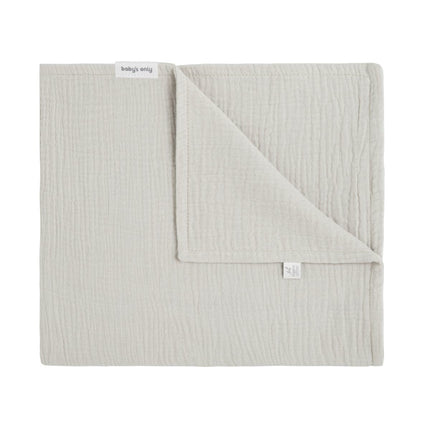 Baby's Only Ledikantdeken Fresh Urban Green 100x135cm koop je bij Babywinkel