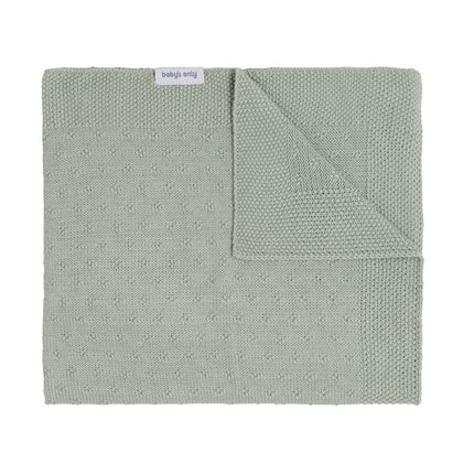 Baby's Only Ledikantdeken Mood Laurel Green koop je bij Babywinkel