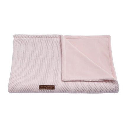 Baby's Only Ledikantdeken Soft Classic Roze koop je bij Babywinkel