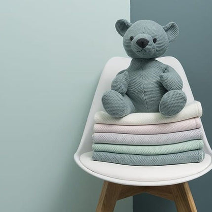 Baby's Only Ledikantdeken Soft Classic Zilver/Grijs koop je bij Babywinkel
