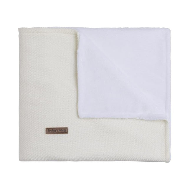 Baby's Only Ledikantdeken Teddy Classic Wol Wit koop je bij Babywinkel