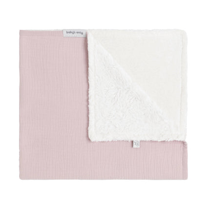 Baby's Only Ledikantdeken Teddy Fresh Oud Roze koop je bij Babywinkel