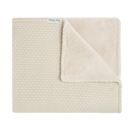 Baby's Only Ledikantdeken Teddy Sky Warm Linen koop je bij Babywinkel