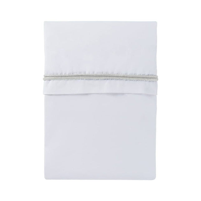 Baby's Only Ledikantlaken Gebreide Bies Wol Wit koop je bij Babywinkel