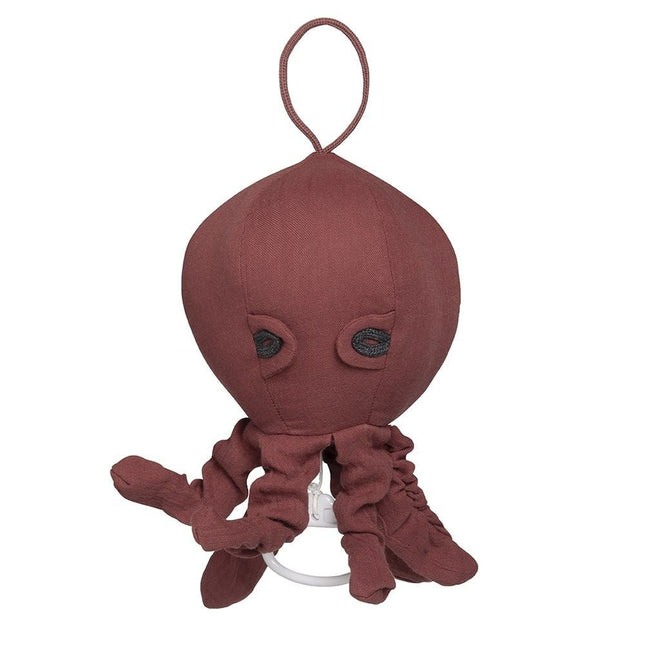Baby's Only Muziekhanger Baby Octopus Breeze Stone Red koop je bij Babywinkel