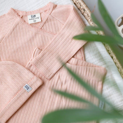 Baby's Only Overslagtruitje Dream Peach koop je bij Babywinkel