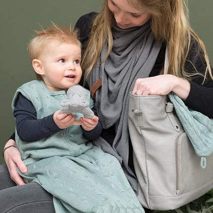 Baby's Only Slaapzak Baby Cable Mint 70cm koop je bij Babywinkel
