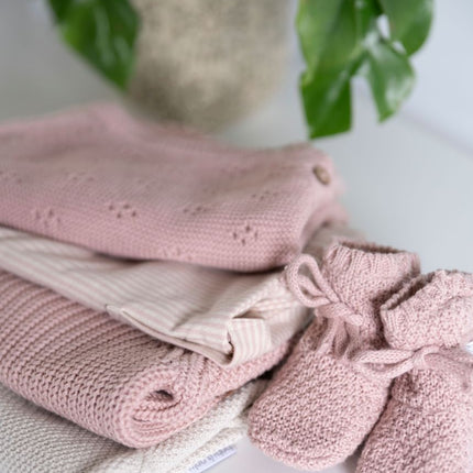 Baby's Only Slofjes Teddy Willow Oud Roze koop je bij Babywinkel
