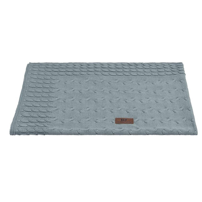 Baby's Only Wiegdeken Cable Stonegreen koop je bij Babywinkel