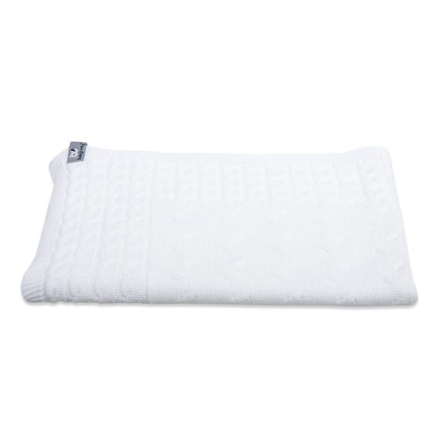 Baby's Only Wiegdeken Cable Wit koop je bij Babywinkel