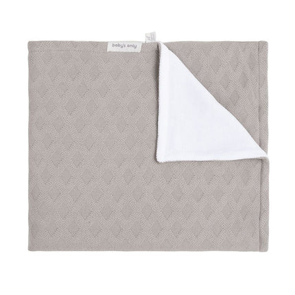 Baby's Only Wiegdeken Chenille Reef Urban Taupe koop je bij Babywinkel