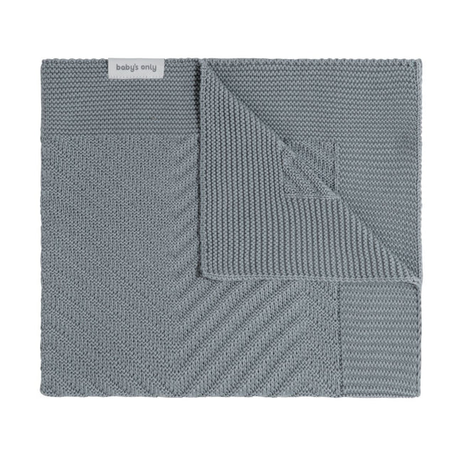 Baby's Only Wiegdeken Grace Nordic Blue 65x75cm koop je bij Babywinkel