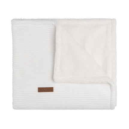 Baby's Only Wiegdeken Teddy Sense Wit koop je bij Babywinkel