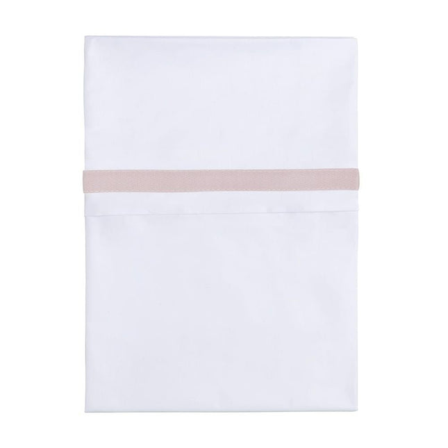 Baby's Only Wieglaken Geweven Bies Oud Roze/Wit koop je bij Babywinkel