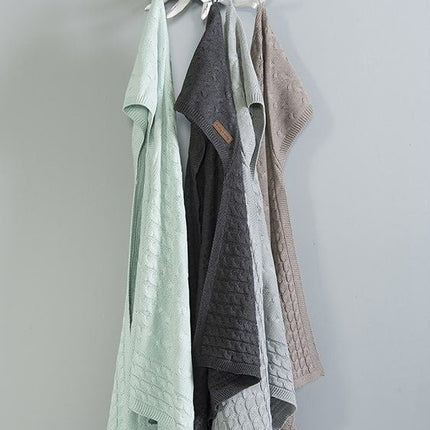 Baby's Only Wikkeldeken Baby Cable Mint koop je bij Babywinkel