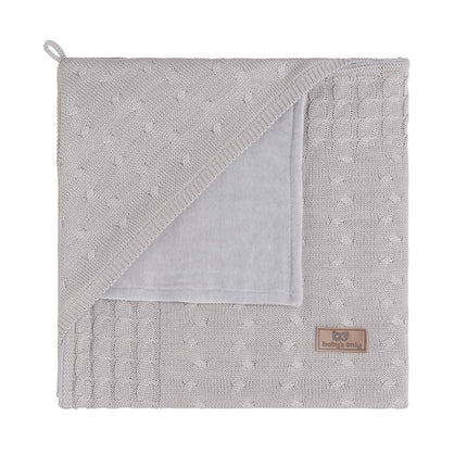 Baby's Only Wikkeldeken Baby Chenille Cable Leem koop je bij Babywinkel