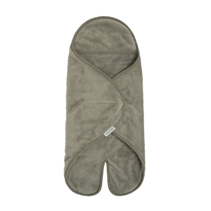 Baby's Only Wikkeldeken Baby Cozy Urban Green met Voetjes koop je bij Babywinkel