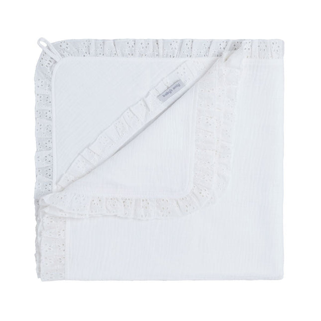Baby's Only Wikkeldeken Calm Wit koop je bij Babywinkel