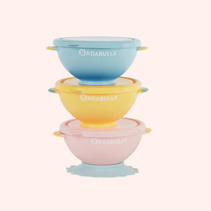 Badabulle Baby Kom Anti - Slip 330ml 3St koop je bij Babywinkel