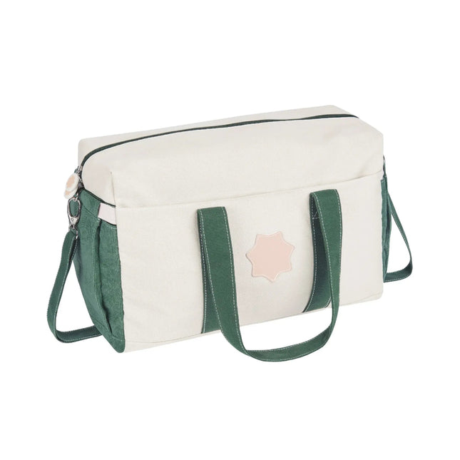 Badabulle Luiertas Safari Wit/Groen koop je bij Babywinkel