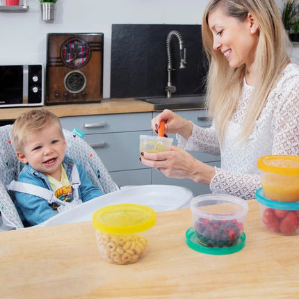 Badabulle Opbergbakjes Badabowl Fun Colors 250ml 5St koop je bij Babywinkel