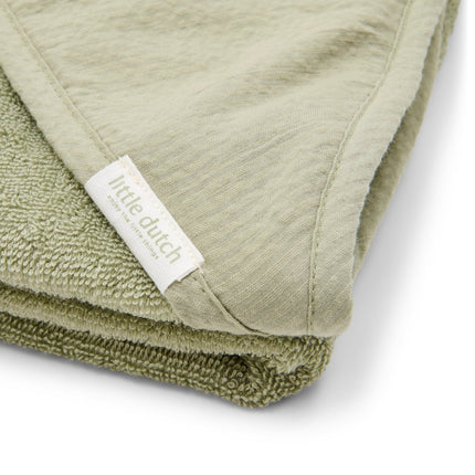 Little Dutch Badcape Baby Little Farm 75Cm koop je bij Babywinkel