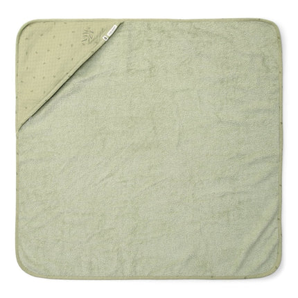 Little Dutch Badcape Baby Pure Sage 100Cm koop je bij Babywinkel