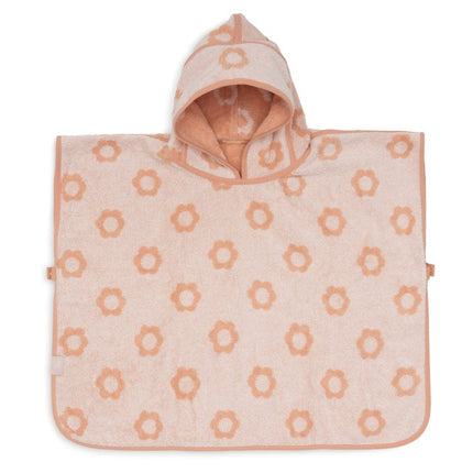 Badponcho Badstof - Jacquard Blush koop je bij Babywinkel