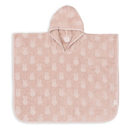 Jollein Badponcho Miffy Jacquard Wild Rose koop je bij Babywinkel