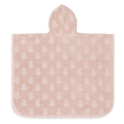 Jollein Badponcho Miffy Jacquard Wild Rose koop je bij Babywinkel