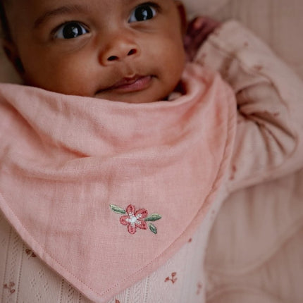Little Dutch Slabbetje Pure Blossom Badstof 2St koop je bij Babywinkel