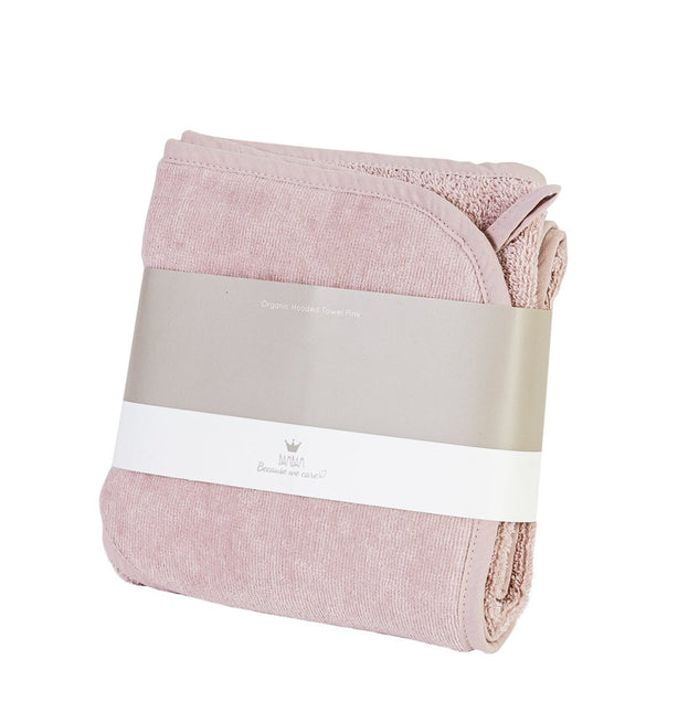 BamBam Badcape Baby Biologische Badcape Roze koop je bij Babywinkel