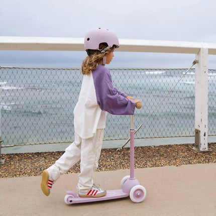 Banwood Eco Kinderhelm Lavender koop je bij Babywinkel