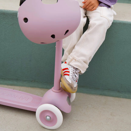 Banwood Eco Kinderhelm Lavender koop je bij Babywinkel
