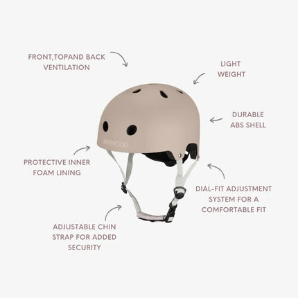 Banwood Eco Kinderhelm Sand koop je bij Babywinkel