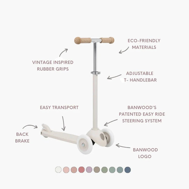 Banwood Eco Kinderstep Ivory koop je bij Babywinkel