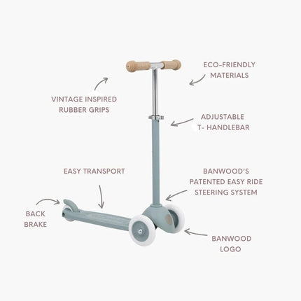 Banwood Eco Kinderstep Teal koop je bij Babywinkel