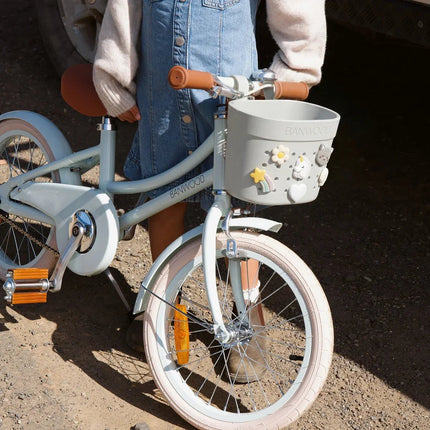 Banwood Kinderstep- en Fietsmandje Pin & Ride Ivory koop je bij Babywinkel
