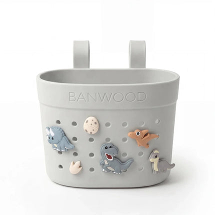 Banwood Kinderstep- en Fietsmandje Pin & Ride Ivory koop je bij Babywinkel